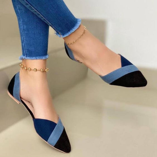 Denim Ballerina Flat