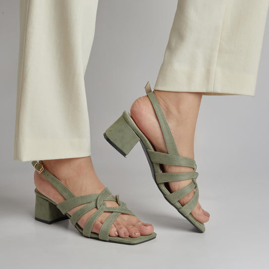 Sea Wave Sandal - Mint Green