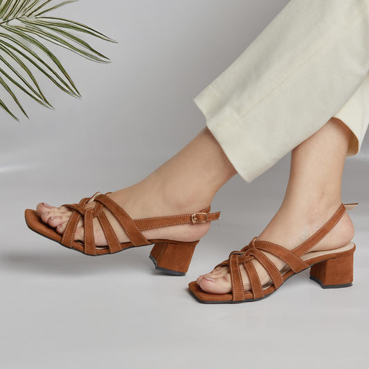 Sea Wave Sandal - Mustard