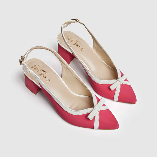 Sandy Fuzz Sling Back - Pink