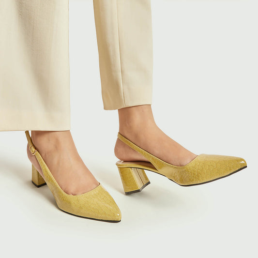 Sizzling Slingback - Green