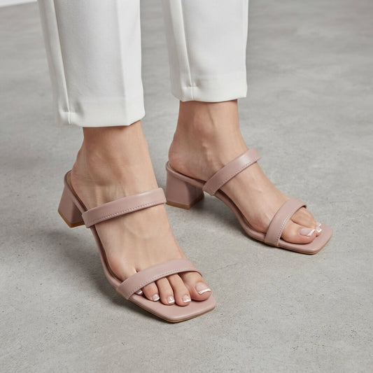 Elegancia Heel - Tea pink