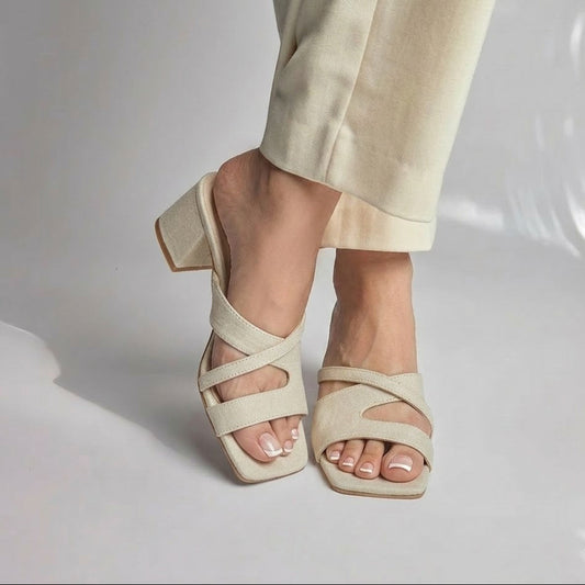 Faded Slipper - Beige