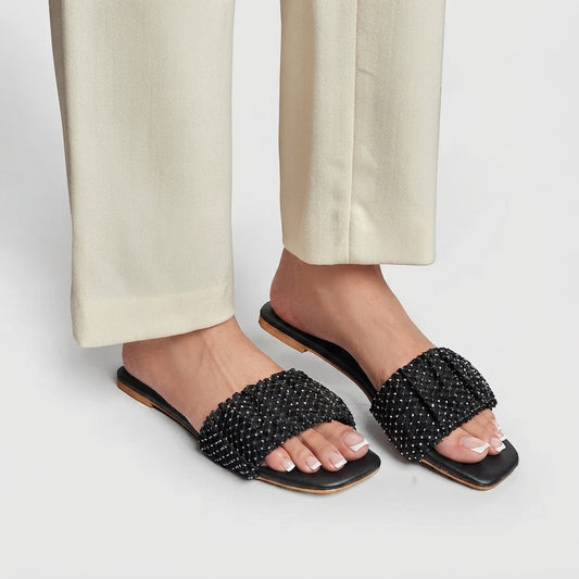 Summer Sorbet Slides - Black