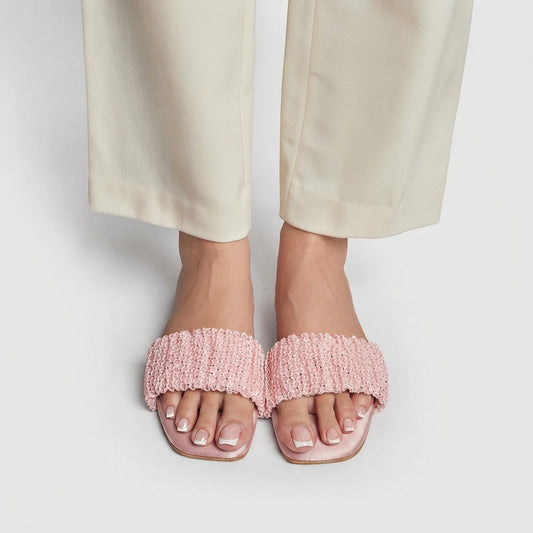 Summer Sorbet Slides - Nude Pink