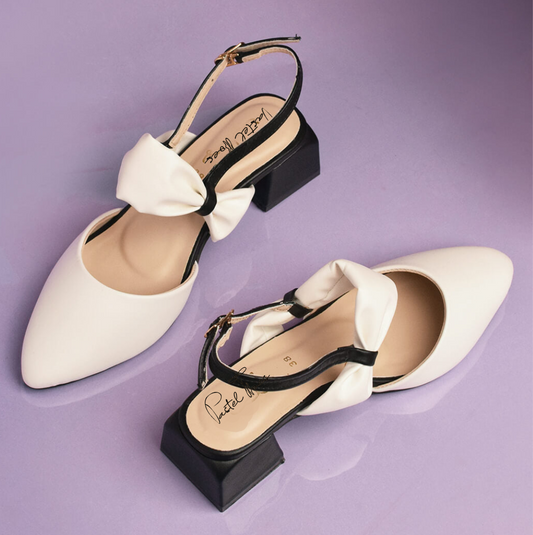 Puffer Court Shoes - Black