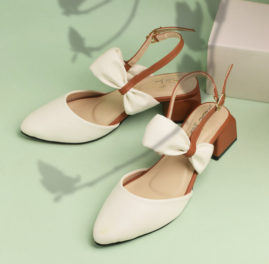 Puffer Court Shoes - Brown