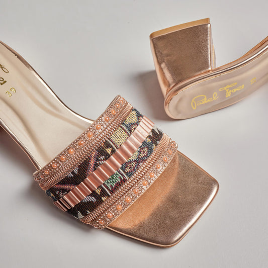 Heritage Glow Slide - Peach