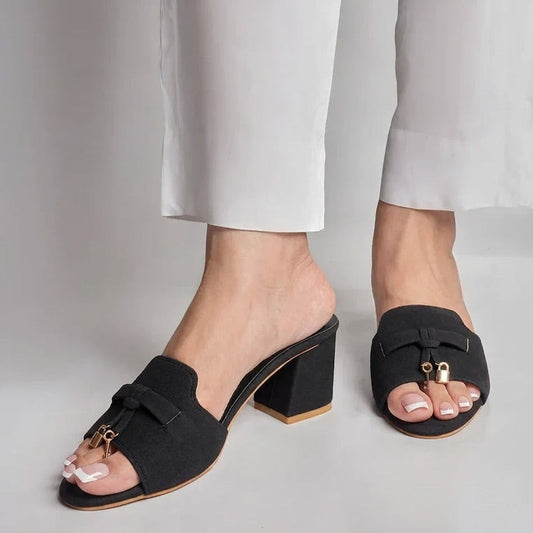 Lock n Up Heel - Black