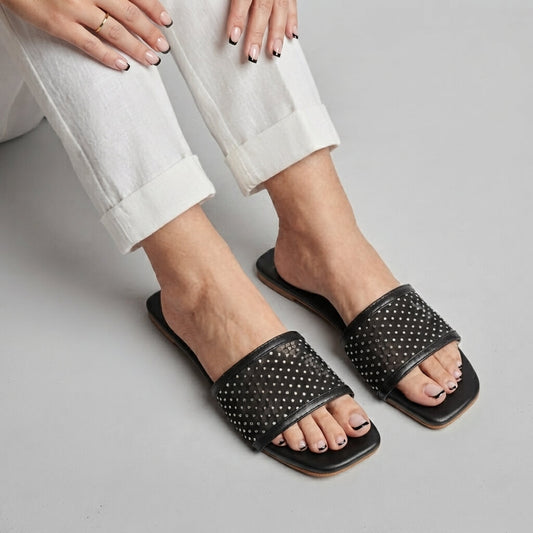 Moonbeam Slides - Black