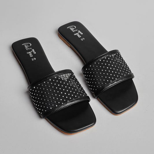 Moonbeam Slides - Black