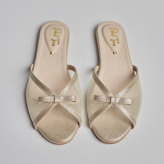Net Bow Slides - Gold