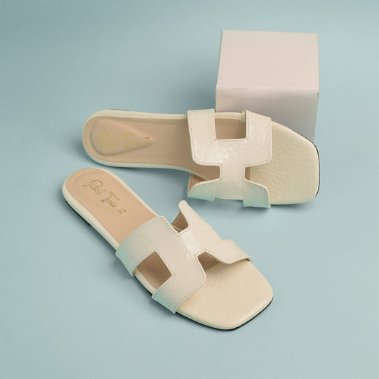 Textured Slides - White
