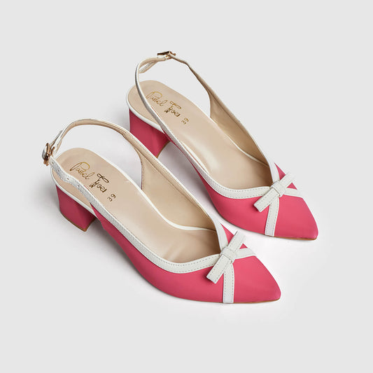 Sandy Fuzz Sling Back - Pink