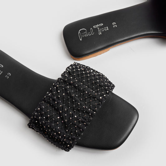 Summer Sorbet Slides - Black