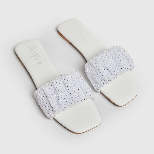 Summer Sorbet Slides - White