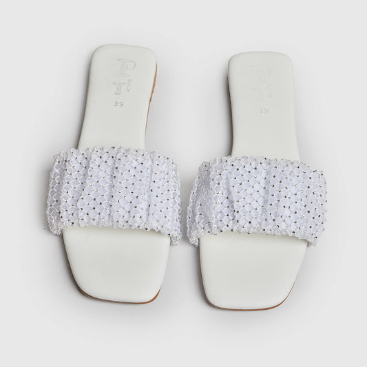 Summer Sorbet Slides - White