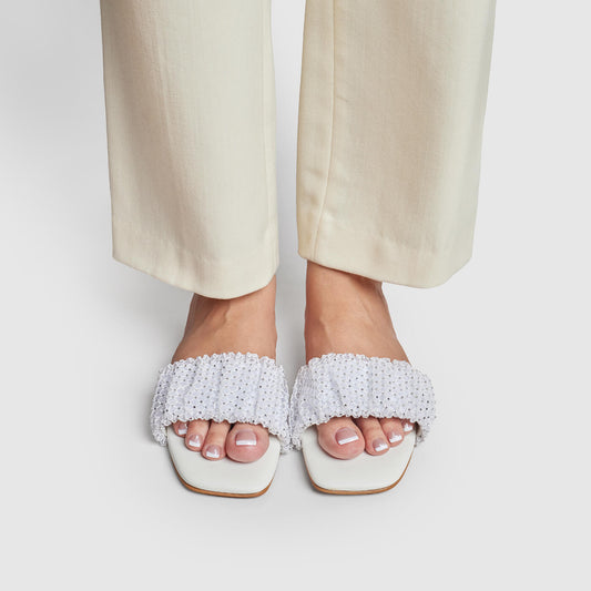 Summer Sorbet Slides - White