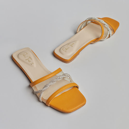 Twisted Net Slides - Rust
