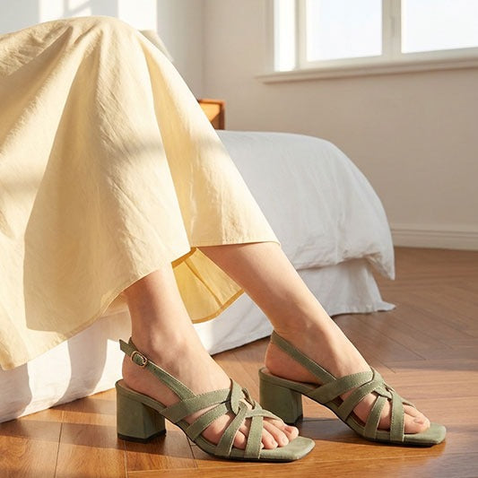 Sea Wave Sandal - Mint Green