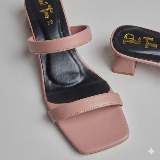 Elegancia Heel - Tea pink