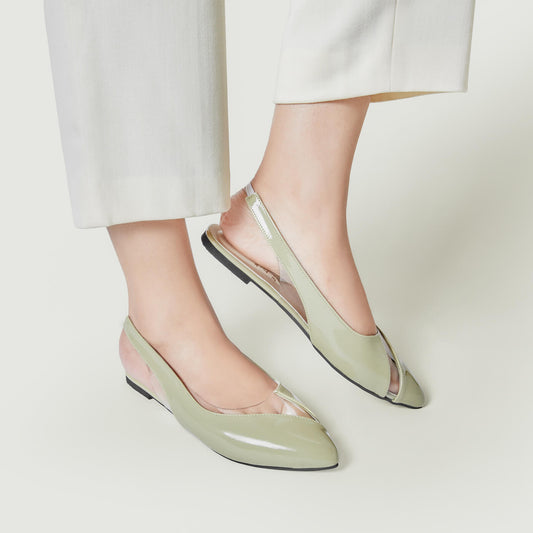 Transparent Pump - Green