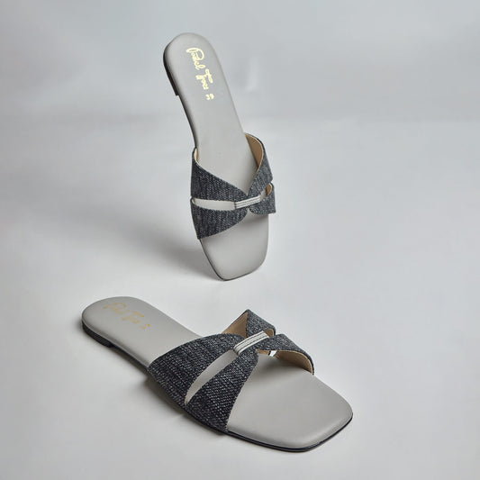 Jute Slides - Black