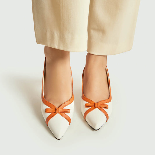 Sandy Fuzz Sling Back