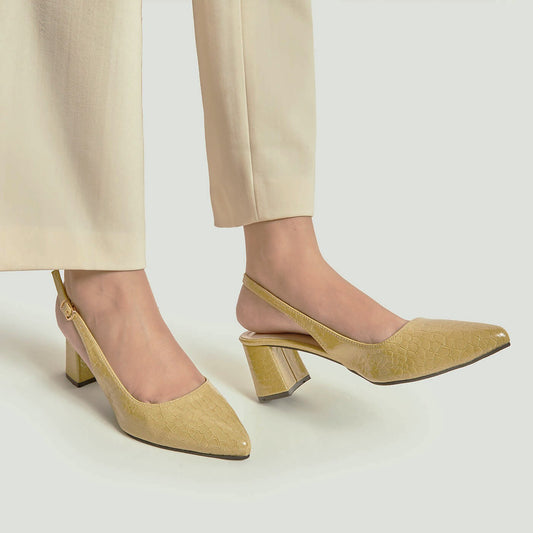 Sizzling Slingback -  Green