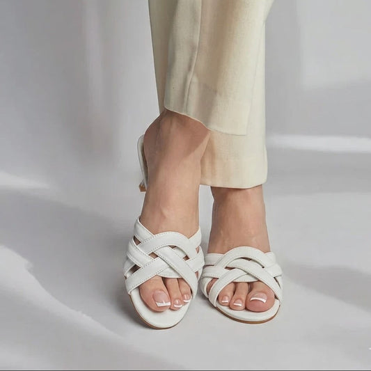Ilina Heels - White