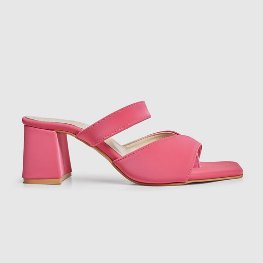 Apsara Block Heel - Pink