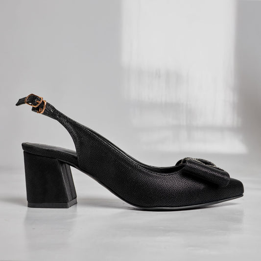 Butterfly Rhinestone Sling Back