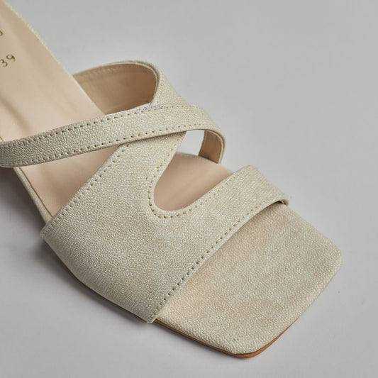 Faded Slipper - Beige
