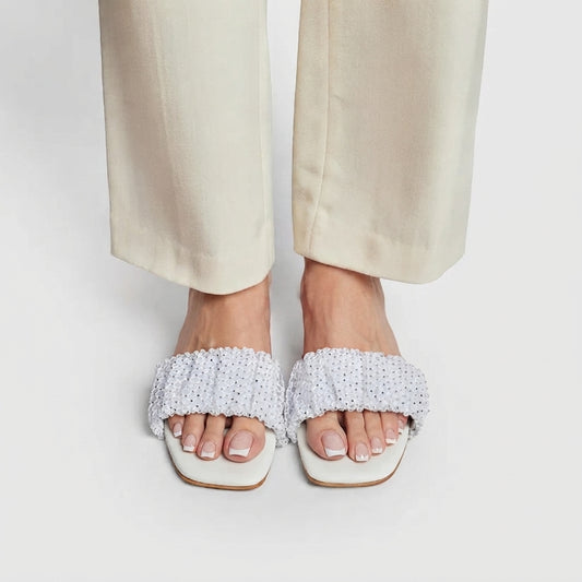 Summer Sorbet Slides - White