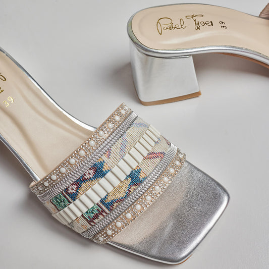 Heritage Glow Slide - White