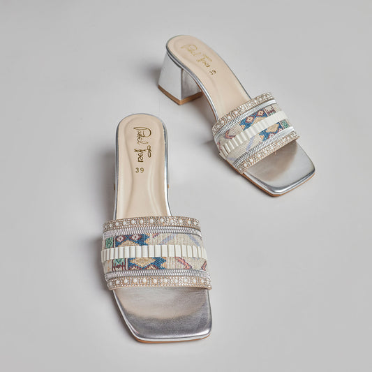 Heritage Glow Slide - White