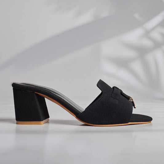 Lock n Up Heel - Black