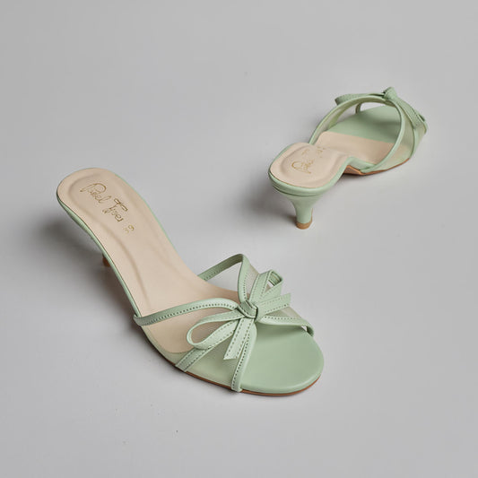 Lotus Net Heel - Mint Green