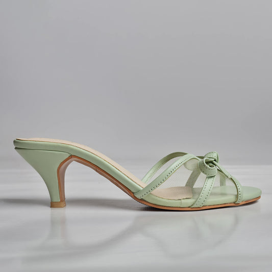 Lotus Net Heel - Mint Green