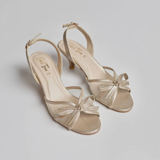 Lotus Net Sandal - Golden