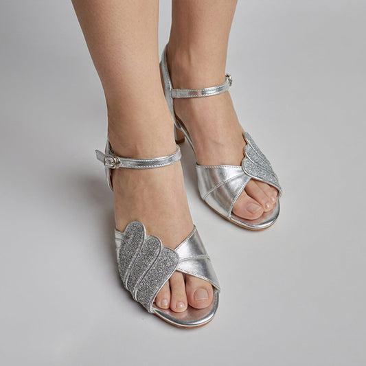Miranda Heel - White