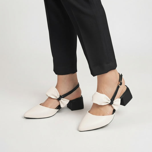 Puffer Court Shoes - Black