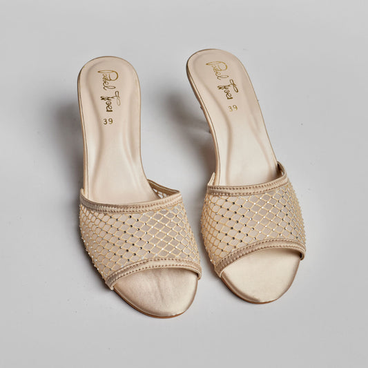 Sprinkles Net Heel - Gold