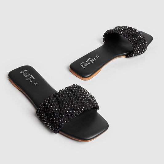 Summer Sorbet Slides - Black