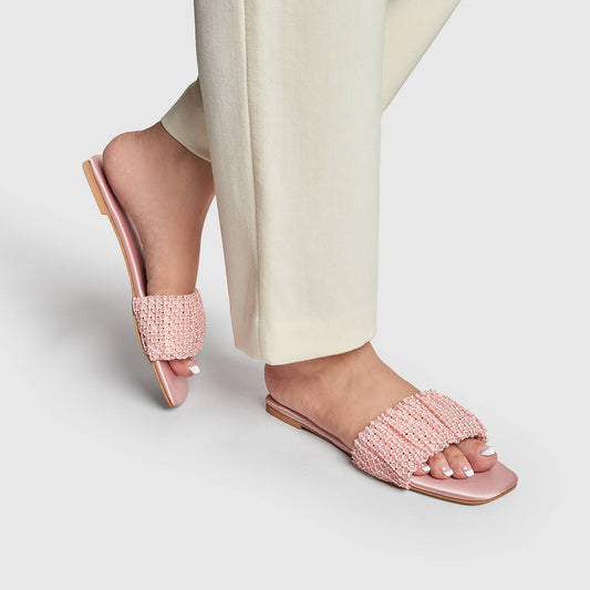 Summer Sorbet Slides - Nude Pink