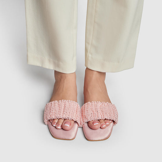 Summer Sorbet Slides - Nude Pink