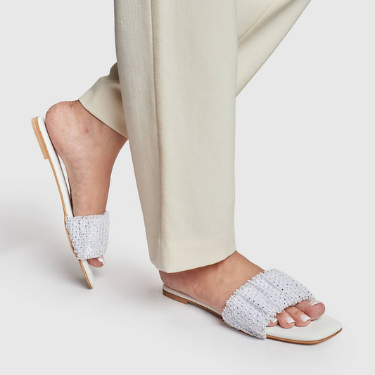 Summer Sorbet Slides - White