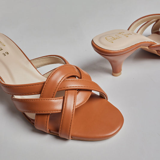 Ilina  Block Heels - Mustard