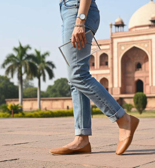 Nawabi Jutti - Brown