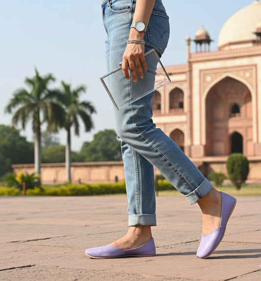 Nawabi Jutti - Lilac